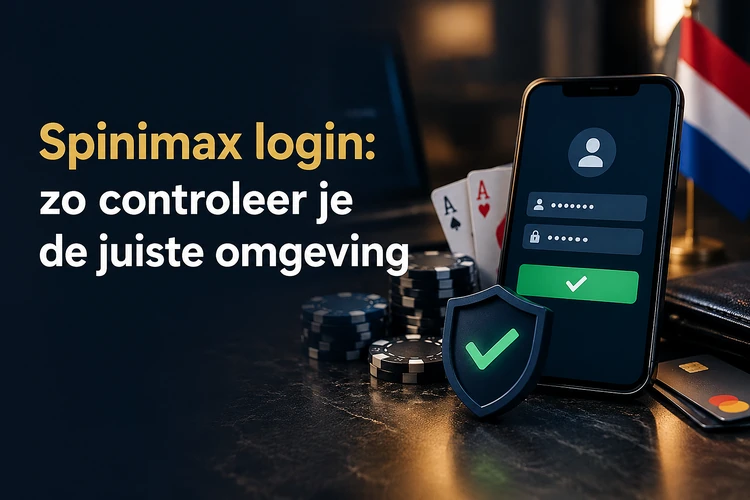 Spinimax login: zo controleer je de juiste omgeving