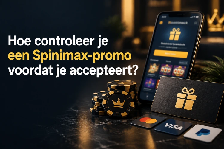 Hoe controleer je een Spinimax-promo voordat je accepteert?
