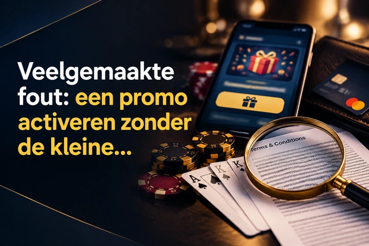Veelgemaakte fout: een promo activeren zonder de kleine lettertjes te lezen