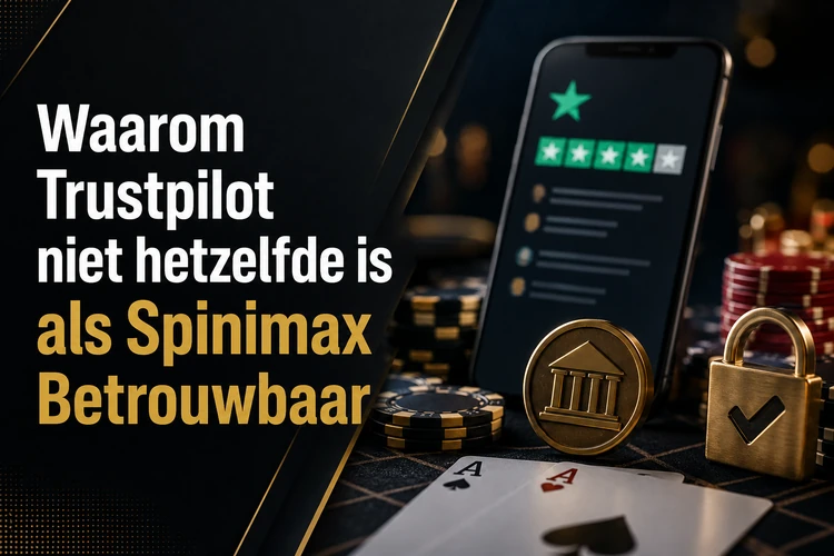 Waarom Trustpilot niet hetzelfde is als Spinimax Betrouwbaar